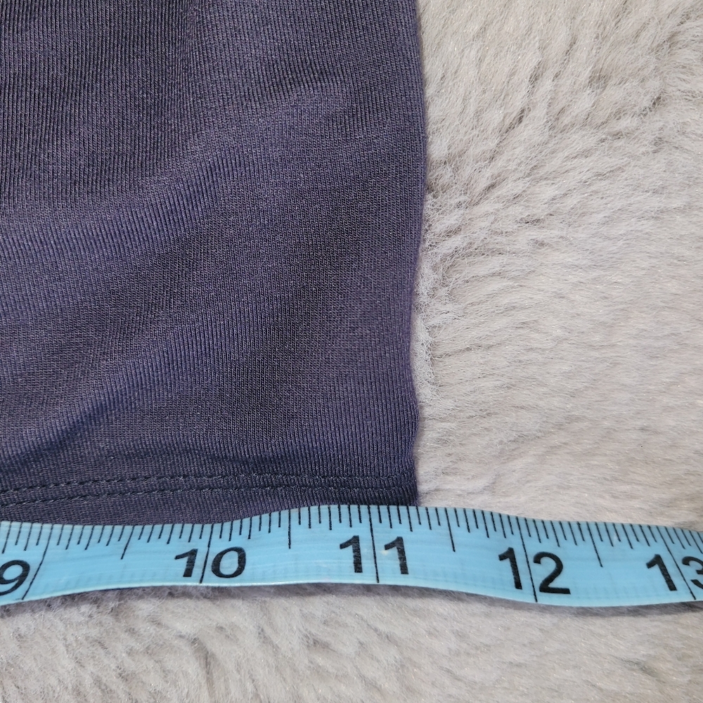 Soft Surroundings Jumpsuit Romper Garbo Extra Small XS Blue Embroidered Modal - Picture 11 of 13